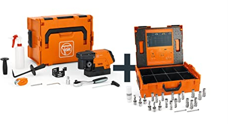 Fein KBC 36 MAGFORCE Structural Steel-Set 3/4 in Weldon (sehr kleine Kernbohrmaschine mit Re-/Li-Lauf, perfekt für den Stahl- und Brückenbau, inkl. Zubehörset) 72732364000