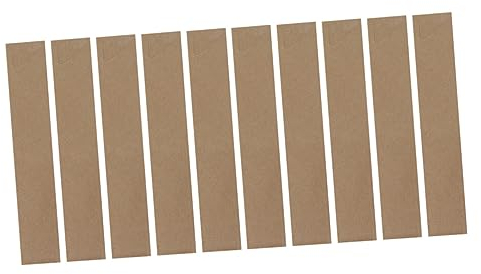 BESTonZON Tasche 100-Teiliges Essstäbchen-Set Große Papiertüten Essstäbchen - Aus Kraftpapier Beutel Mit Strohhalm Tragetasche Besteckhalter Hülle Bestecktaschen