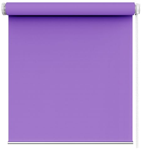 Doppelrollo Klemmfix ohne Bohren 40 x 210 cm Tag-Nacht-Rollo ohne Bohren, Fensterrollo Zebrarollo Seitenzugrollo, Verdunklungsrollo Thermorollo ohne Bohren, für Alle Türen und Fenster, Lila