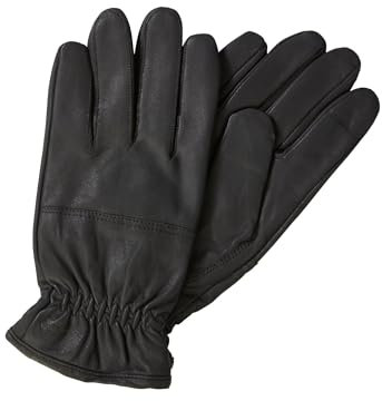 camel active Herren Lederhandschuhe mit Screen-Tab Funktion Asphalt, menswear-XXL