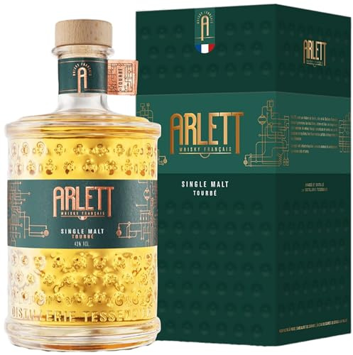 Whisky Arlett Single Malt Tourbé - Origine France - 70cl