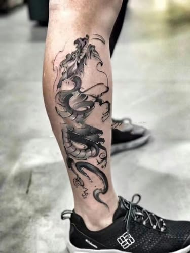 Herbal Temporary Tattoo Fake Tattoo Sticker Juice Semi-Permanent Waterproof Large Picture Flower Hand Flower Arm Japanese Style Lasting For Two Weeks