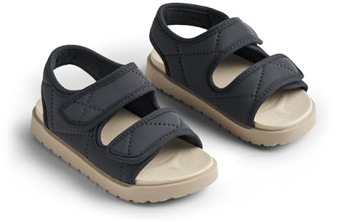 Wheat Unisex barn tåfri sandal hälsosam hållbar tack vare återvunna material lära-gå-sko, 1060 bläck, 30 EU