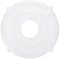 PATIKIL Médaillon de Plafond, 30 x 8.7 cm PU Médaillon de Plafond Décoratif pour Luminaire de Plafond Chandelier Médaillon Plaque de Couverture de Luminaire de Plafond, Blanc