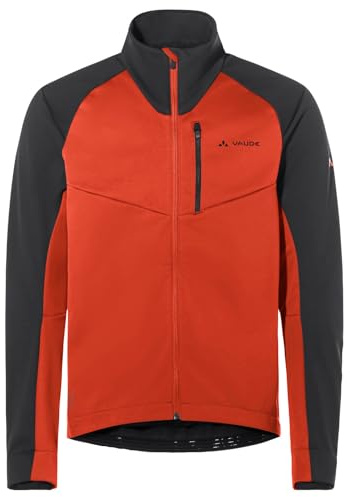 VAUDE Posta Softshell Jacket VII für Herren – Winddichte Softshelljacke mit Fleece-Innenseite, Übergangsjacke für Herren mit Unterarmventilation – Ideal für Rennrad & MTB