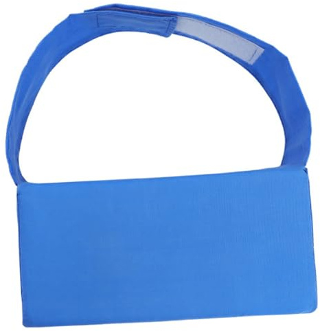 LALADEFIEE Oreiller Jambes en Éponge Haute Densité Multi-Fonctionnel avec Sangle, Soulage Pied et Cheville, Voyage Maison