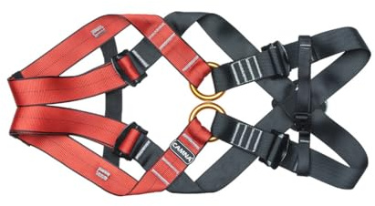 mophrati 1 Ensemble Harnais d'escalade pour Enfants Ceinture de sécurité Professionnelle fiable équipement de Protecteur Corps équipement