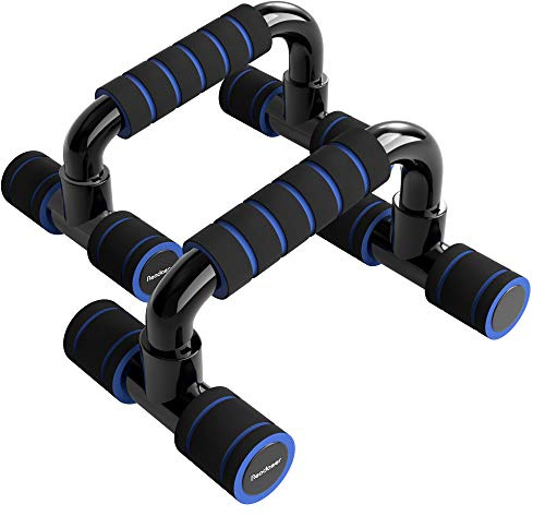 Readaeer Poignées d'appui pour Pompe/Push-Up Bars pour Musculation (bleu)