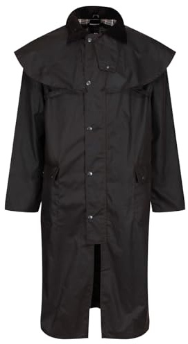 Regatta Cranbrook Longline - Giacca cerata leggera da uomo, professionale, perfetta per attività all'aperto, passeggiate, escursioni e campeggio