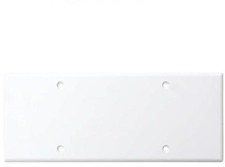 CONFEZIONE 5 PEZZI MT2806 COPERCHIO RETTANGOLARE PER SCATOLA INCASSO 6 POSTI CON VITI DI FISSAGGIO IP40 - ETTROIT