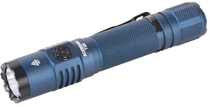 ACEBEAM T35 Tactical EDC Torch Gifts for Men, 1600 High Lumens Torch Rechargeable, Dual Switches Tactical Torch, Super Bright Pocket LED Torch for Emergency, Camping