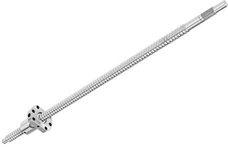 Husillo de Bolas SFU1204 400mm con Tuerca Antirretroceso, Baja Fricción y Posicionamiento Preciso sin Extremo Lateral