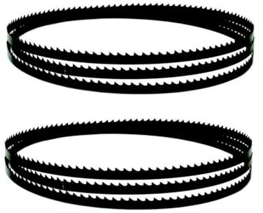 70-1/2 Zoll Bandsägeblatt, 3/8 Zoll x 4 TPI Carbon-Bandsägeblatt, Holzbearbeitungswerkzeug, scharfe Klinge, Bandsägeblätter, 2 Stück