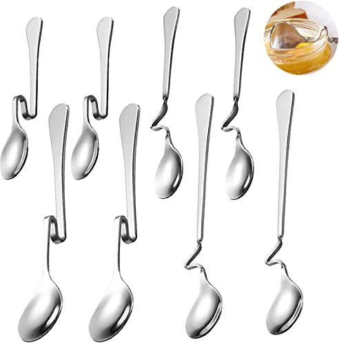 Cucchiani Caffe Acciaio Cucchiaio Per Miele Set Cucchiaino Miele Gold Cucchiaino Per Miele Può Essere Utilizzato Come Cucchiaio Marmellata, Cucchiaino Tè, Cucchiaino Caffè, Cucchiaino