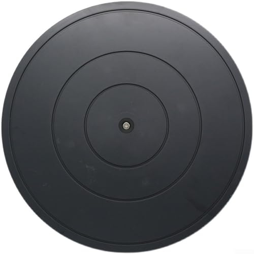HEBEOT for 360° Rotating Swivel Stand Turntable Heavy Duty Rotating Stand Lazy Susan For TV Computer Monitor Cake Turntable Black(16in)
