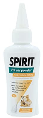 Suammiitstrieadea Pet Ear Powder Ear Cleaners for Dogs Cats Pet Plucking Powder, 50g