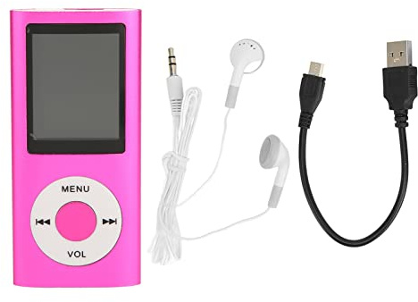 Mp3 Player,Portable Music Audio Lightweight Digital Player Support Memory Card Up to 64Gb for Students Running Walking Long Lasting Battery Supports 64G Sports Sleep Shutdown