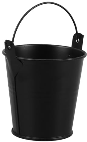 UPKOCH Seau à Graisse Métal Résistant Haute Température pour Barbecue et Compact et Réutilisable Cuisine Extérieure et Fête des Pères