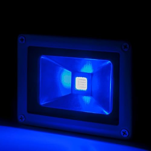 Foco Proyector LED 10W 850Lm IP65 Brico Azul 40.000H [BQFS11510B] | Greenice