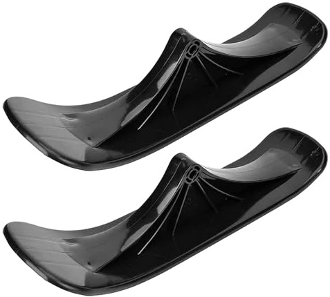 Fixation de planche à ski – 38 x 11 cm pour planche à neige, ski, scooter, traîneau pour enfants | Pièces de rechange pour patins à neige, accessoires de skooter pour enfants et adultes, équipement de
