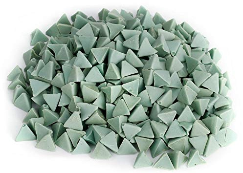 1 confezione di strumento per lucidatura di gioielli per tumbler, materiale abrasivo per lucidatura di gioielli, materiale per burattatura per lucidatrice a vibrazione