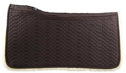 Engel Reitsport | Lammfell Western Squarepad WPAD1 Stoff schwarz