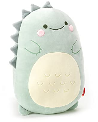 Legami - Cuscino, super soffice, 28x42 cm, Tema Dino