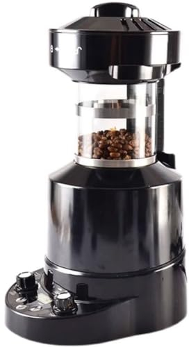 DINGK Electric Air Coffee Roaster，2100W Electric Coffee Bean Roaster with Timer, Cold/Hot Air Adjustment Wind Speed, Smokeless for Grains, Peanuts, Nuts, Restaurant Home Office