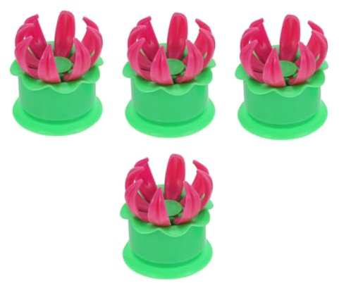 MAGICLULU 4pièces Moule à Brioches Vapeur Domestique Pour Maison Outil De Cuisson Des Baozi Et Brioches Farcies Moule à Pâtisserie