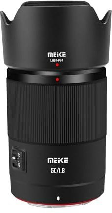 Meike 50 mm F1.8 Auto Focus STM Moteur pas à pas Objectif plein cadre compatible avec les appareils photo Nikon Z Mount Z50, Z5, Z6, Z7, Z6II, Z7II, Z9, Z30, Z f