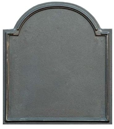 Lastra in ghisa per camino decoro DECO CM. 40 × 46 H SP. 1 cm DS