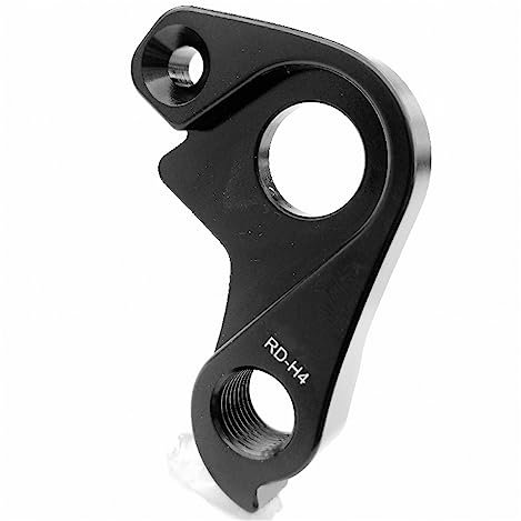 XUBOR 2 Stück Fahrrad-Umwerfer-Rd-Aufhänger, for Factor RD-H4 02 VAM Disc One V2 Disc Vista Fahrrad Carbonrahmen Fahrrad Mech Dropout Extender Schaltauge hinten(2PC Factor RD-H4)