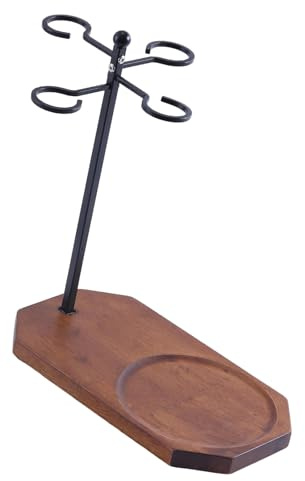 Estante de Copa de Vino Con Decantador Tably Inverted Tipo Wine Glass Organizadores Mostrar Estante Para Fiestas Y Uso Diario Invertido Organizadores Tipos Tipos