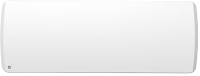 Radiatore elettrico fisso a inerzia secca in ceramica 1000W Bestherm ARIA battiscopa bianco