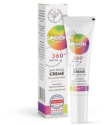 SORION CLEAR Spot On - Anti Pickel Creme für unreine Haut (10 ml)