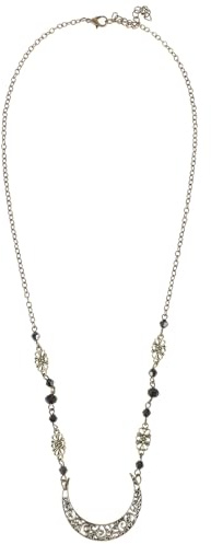 ABOOFAN Chaîne de Tête Design Creux en Croissant Bohème Lune Vintage en Alliage et Fer Accessoire Cheveux pour Femme pour Halloween et Festivals