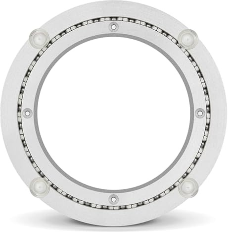 Roterande bordsskiva, Kraftig roterande skivspelare i aluminium, 360 roterande vridbar platta, for köksbord i granit(12 inches (300mm))