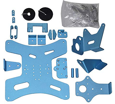 BLV Ender 3 Pro Kit de mise à niveau pour imprimante 3D double conducteur Vis extrudeuse plaque chauffante Également compatible avec Ender 3 Pro V2, kit de rails linéaires MGN12 non inclus