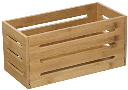 FIVE - Boite de Rangement en Bambou 31 x 15 cm