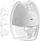 Milchpumpe Elektrisch,Bellababy Milchpumpe Elektrische Tragbar,Tragbare Elektrisch Milchpump mit Touchscreen -LCD -Display, 4 Modi und 9 Levels mit 17/19/21mm Flansch