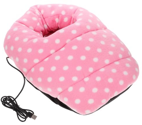 LIFKOME Usb Fußwärmer Wiederaufladbarer Elektrischer Fußwärmer Großes Heizkissen Für Angenehme Wärme Für Büroangestellte Studenten Und Gamer Mit Überhitzungsschutz Und