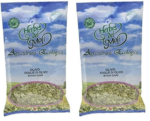 Herbes Del Olivo Hojas Eco 50 Gramos Envae De 50 Gramos Herbes Del 100 g, 1 unidad (Paquete de 2)