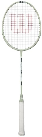 Wilson Impact Badminton Racket, G3 (4), Grau/Weiß