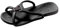SRTUMEY Ciabatte da donna e da uomo, pieghevoli, ultra leggere, da viaggio, portatili, antiscivolo, per doccia, hotel, piscina, bagno, spiaggia, ciabatte infradito, Nero , 42.5 EU