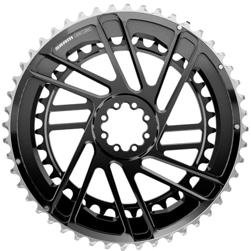 SRAM Force 2X Kettenblatt-Set – 46/33t, 2 x 12-Gang, 8 Bolzen, Direktmontage, schwarz, E1