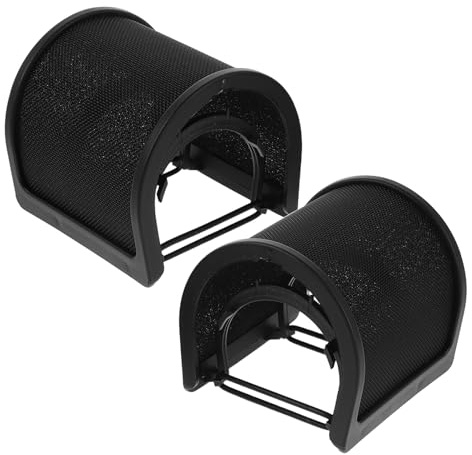 UPKOCH 2pcs Microphone Pop Filter Metal Mesh Windscreen Shield for Vocal Recording Streaming Handheld Mic Filter