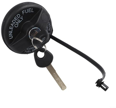 Bränsletanklock med lås och 2 nycklar för Fiat 500 Grande Punto för EVO reservdel 71802520 robust ABS snabb montering säker stängning