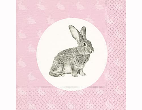 Osterserviette - Design kleiner Hase