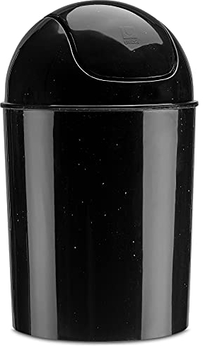 Umbra Mini Waste Can, 1.25 Gallon with Swing Lid (Ivory)