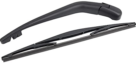 X AUTOHAUX Rear Windshield Wiper Blade Arm Set for Honda Fit Jazz 09-14